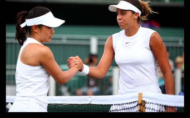 日比野菜緒はグランドスラムのシングルス7連敗、第17シードのキーズが2回戦へ [ウィンブルドン]