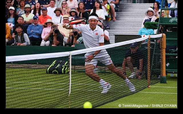 錦織は緊張も忘れる圧勝劇、続いて19歳大坂がウィンブルドン初出場で好発進 [ウィンブルドン] 