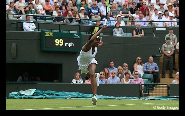 ビーナス・ウイリアムズが初戦で勝利 [ウィンブルドン]  