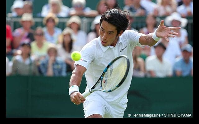 アンタルヤ優勝の杉田祐一が快勝でグランドスラム本戦初勝利 [ウィンブルドン]