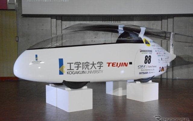 工学院大学のWSC2017参戦車両は「翼」がテーマの空力マシン
