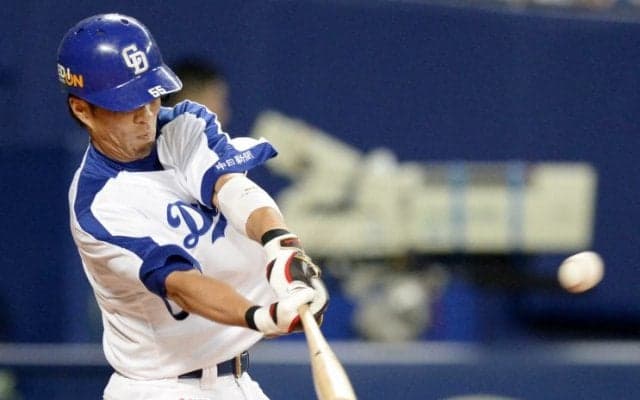 中日・福田が5試合連続安打＆4試合連続打点！