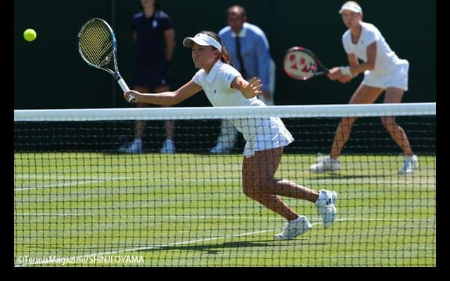 二宮真琴／ボラコバがアメリカペアに快勝で初戦突破 [ウィンブルドン]