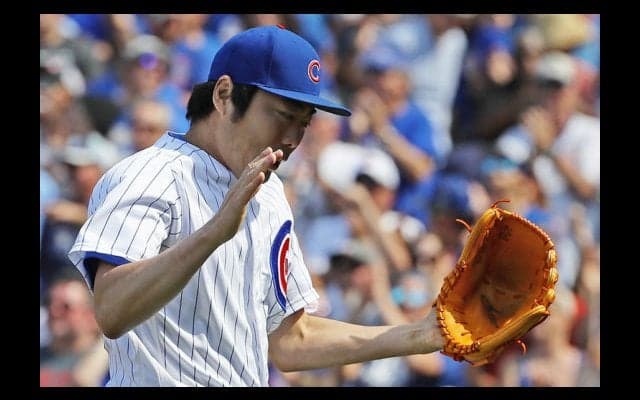 28打数で14K！　レイズ強打者を圧倒する上原浩治、140キロ直球で危機脱出