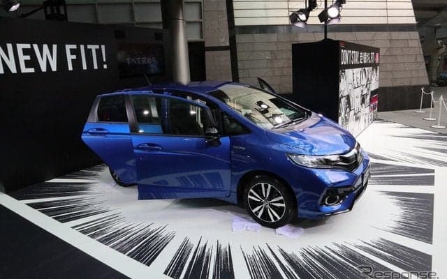 ホンダ フィット 改良新型で『少年ジャンプ』の世界をドライブ、を体験してきた…