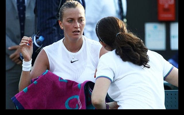 復帰途上のクビトバが2回戦敗退、体調を崩す [ウィンブルドン]