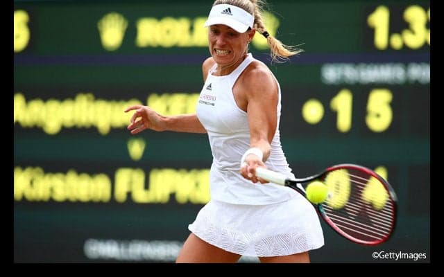 ケルバー、ウォズニアッキらが2回戦突破、第3シードのプリスコバは敗退 [ウィンブルドン]