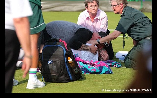 プリスコバが世界1位争奪戦から離脱、マテック サンズは右膝負傷 [ウィンブルドン] 