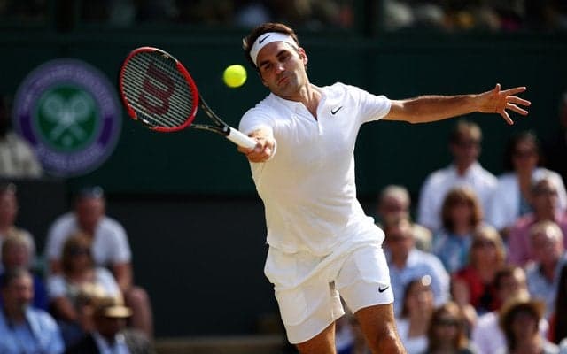 フェデラーが4年連続の全英3回戦進出、尻上がりに調子を上げストレート勝ち