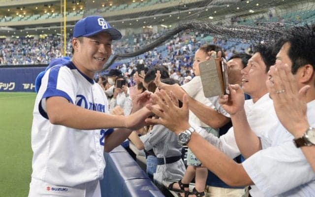 中日が1点差勝利！大野7回1失点でチームは4連勝！