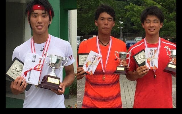 シングルスは千頭昇平、ダブルスは望月勇希／鈴木保貴が優勝 [第86回東海中日テニス選手権／男子]
