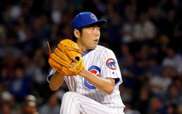 カブス・上原浩治が完璧救援、9球で2三振奪う三者凡退