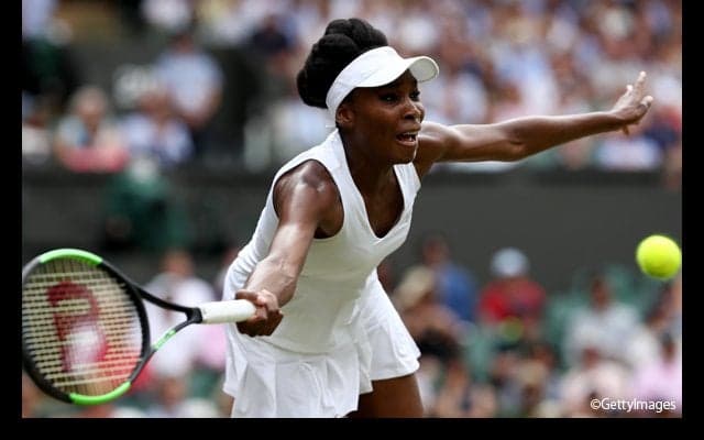 37歳のビーナスが19歳のコニュを下して準々決勝進出 [ウィンブルドン]