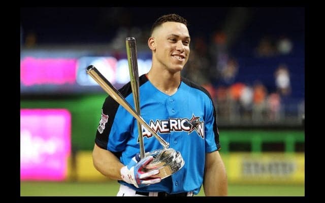 【MLB】“超新人”ジャッジ「重圧なかった」　47発で総飛距離6.3km、驚異の本塁打競争