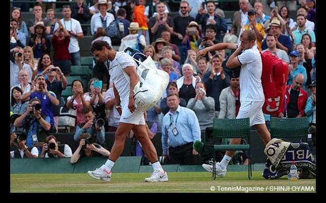 ナダルがミュラーとの激戦に敗れる、スコアは第5セット15-13 [ウィンブルドン]