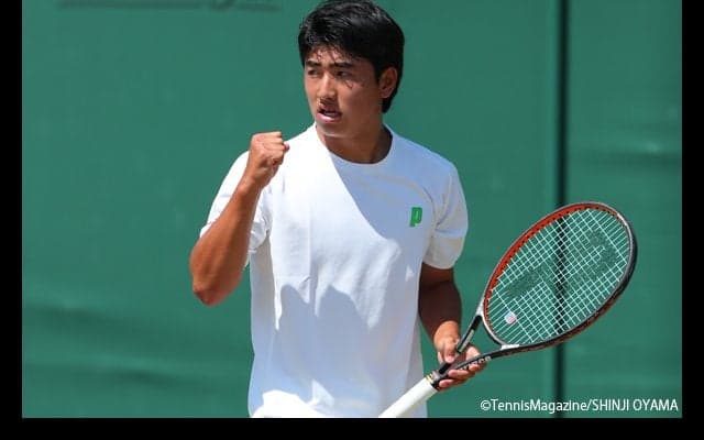 田島尚輝が2回戦へ、堀江亨とトゥロター ジェームズは敗退 [ウィンブルドン・ジュニア]