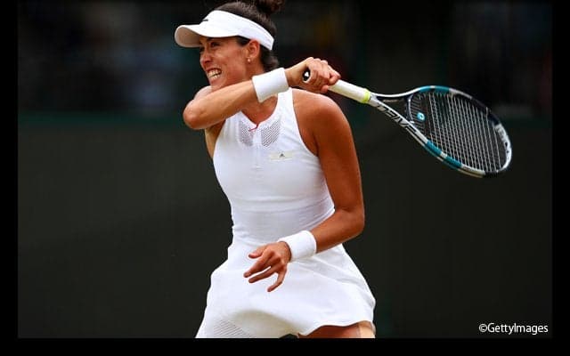 ムグルッサがクズネツォワを下してベスト4進出一番乗り [ウィンブルドン]