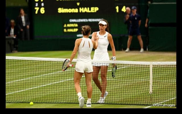 地元イギリスのコンタが4強入り、ハレプはナンバーワン奪取ならず [ウィンブルドン]