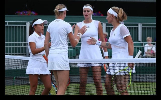 二宮真琴／ボラコバがクズネツォワ／ムラデノビッチを倒して準決勝進出 [ウィンブルドン]