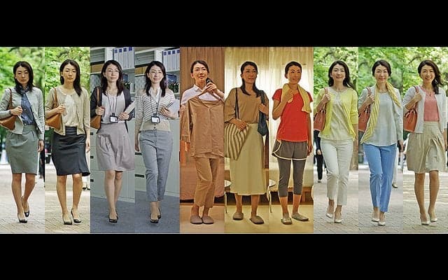 10日間を1分半で…10段階で変身していく女性の動画