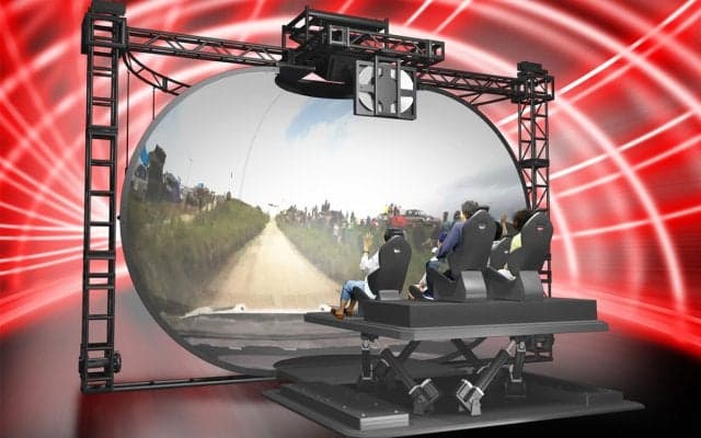 六本木ヒルズにWRC体感アトラクションが期間限定で登場