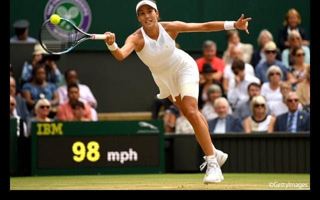 ムグルッサが快進撃のリバリコバを退け2年ぶりの決勝へ [ウィンブルドン]