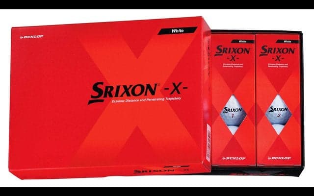 飛距離特化型のゴルフボール「スリクソン -X-」発売