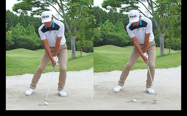 「入口」だけじゃなく「出口」も大事！塚田好宣バンカーショットのコツ