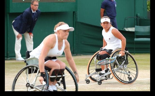 上地結衣／ワイリーが大会4連覇に王手 [ウィンブルドン・車いすの部]