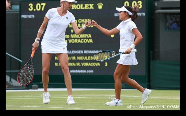 快進撃の二宮真琴／ボラコバは決勝進出ならず [ウィンブルドン]