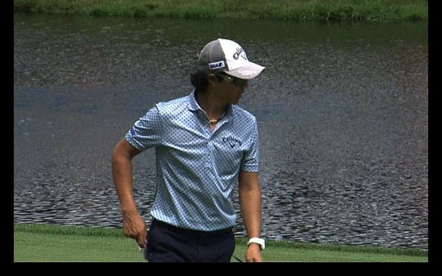 【動画】石川遼、16番・4番でナイスバーディ！