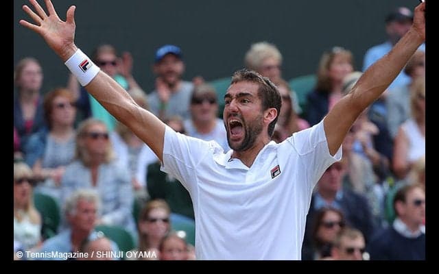 チリッチがクエリーを押さえ、初のウィンブルドン決勝へ