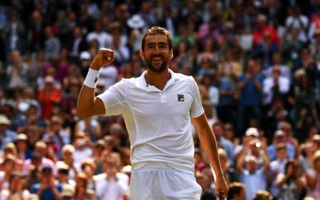 チリッチがクエリーに逆転勝利、ウィンブルドン初の決勝進出