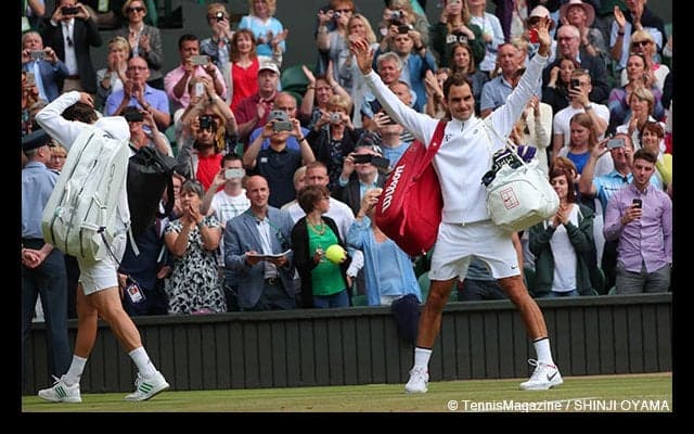 フェデラーが11度目の決勝へ、8度目のタイトルをかけてチリッチと対決 [ウィンブルドン]