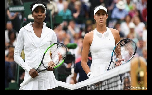 ビーナス対ムグルッサの女子決勝、第1セットはムグルッサが先取 [ウィンブルドン]