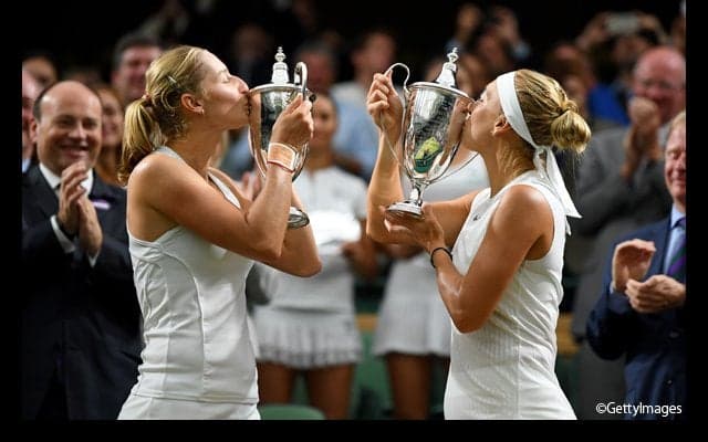 マカロワ／ベスニナが2度目の決勝で初優勝、グランドスラム3勝目 [ウィンブルドン]