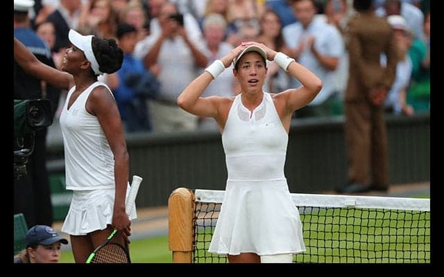 ムグルッサがビーナスを圧倒しウィンブルドン初優勝「最高の気分」