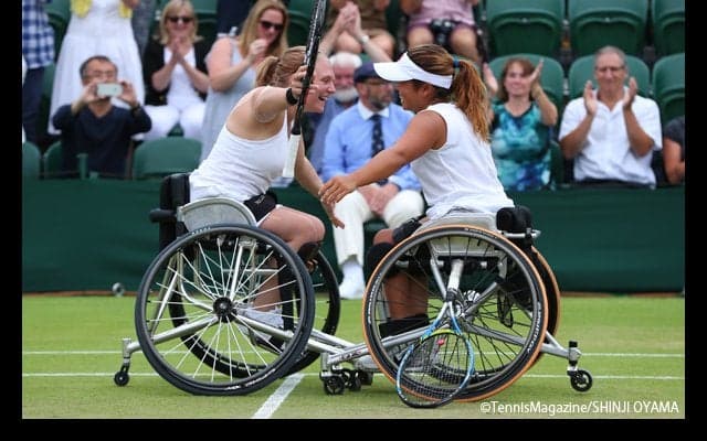 上地結衣／ワイリーが大会4連覇を達成 [ウィンブルドン・車いすの部]