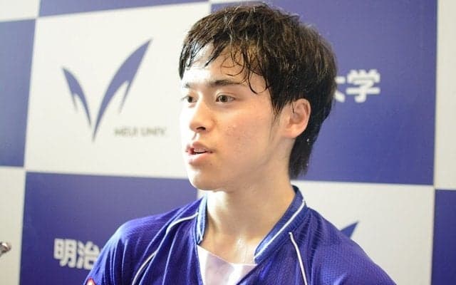 森薗政崇ら明治大学卓球部、中国人選手と交流戦「卓球界にとってプラスとなるイベントだった」