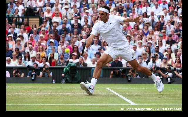 日曜日の結果、フェデラーは1セットも落とさず優勝 [ウィンブルドン最終日]