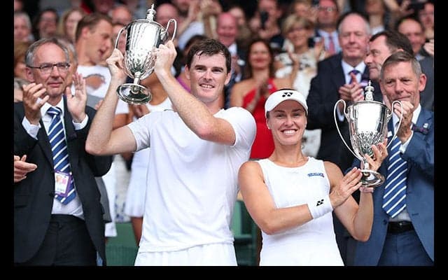 ヒンギスがジェイミー・マレーを誘ってミックスダブルス制覇 [ウィンブルドン]
