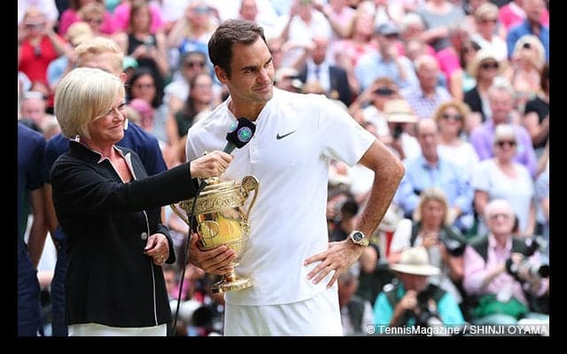 ウィンブルドンV8達成、チリッチの悔し涙に同情しなかったフェデラーの品格