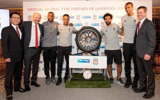 プレミアリーグ・リバプールFC、FALKENとスポンサー契約