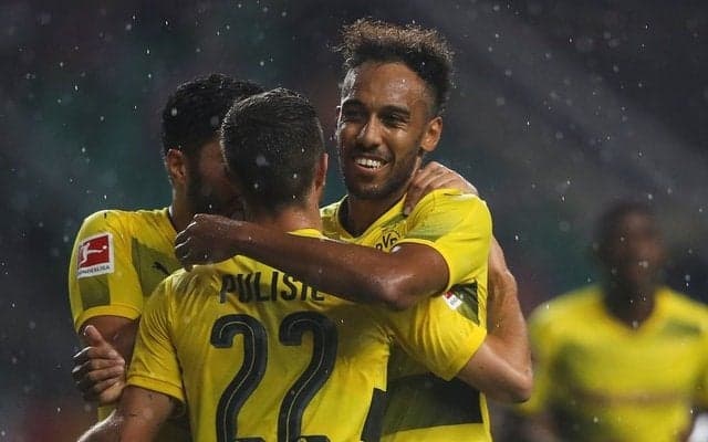 ドルトムントがミランに勝利、オーバメヤンが2ゴールの活躍