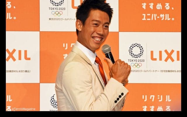 錦織がユニバーサル社会の実現に向けたLIXIL公式アンバサダーに