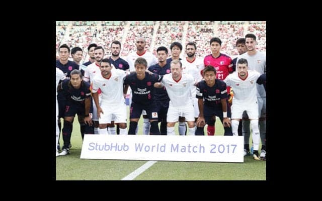 Ｊ首位セレッソを圧倒したセビージャ。「状態が悪くてもパスは回せる」