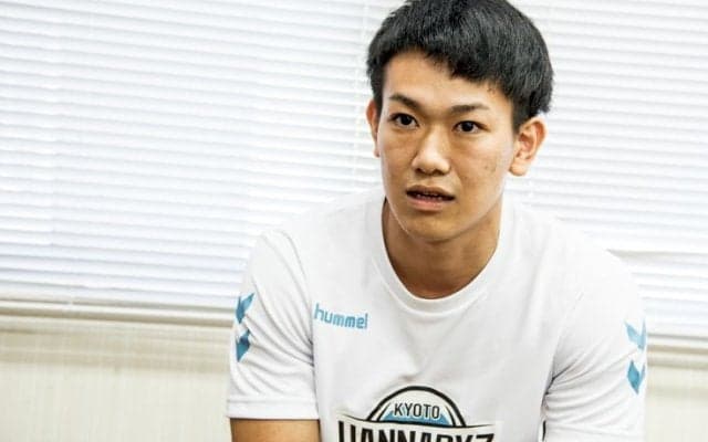 京都ハンナリーズの『秘密兵器』伊藤達哉、「ディフェンスから流れを作ることのできる選手に」と新シーズンの躍進を誓う