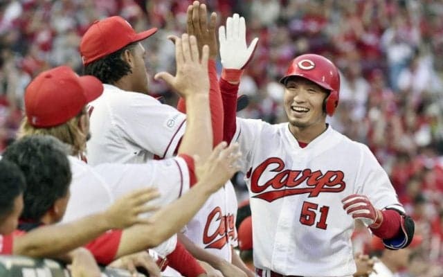 広島東洋が大勝！岡田快投8勝目で貯金25！