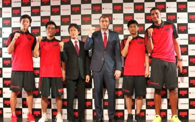 アルバルク東京が新体制発表会見「最後の勝負どころで力を発揮できるチーム」に