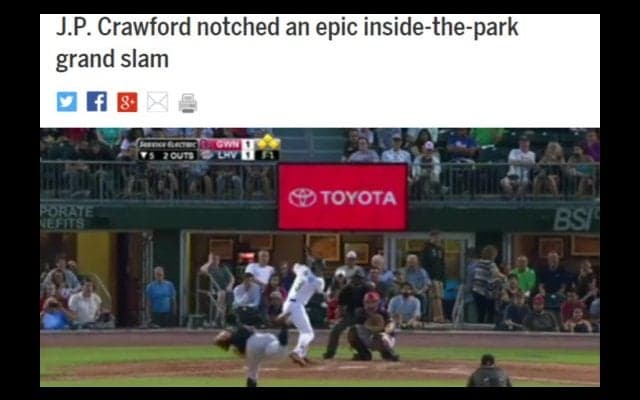 “頭脳的”な「珍ランニング弾」!?　MLB公式サイトも「信じられないだろ？」